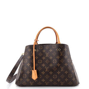 Louis Vuitton Montaigne Handbag Canvas #230039L21B